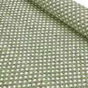 Tappeto di lana \'Ovelia\' - Verde/bianco