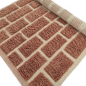 Tappeto \'Leknes Handknitted Wool\' - Terracotta