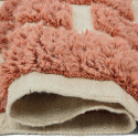 Tappeto \'Leknes Handknitted Wool\' - Terracotta