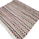 Tappeto di stracci \'Lindby\' - Multicolore/rosa