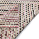 Tappeto di stracci \'Lindby\' - Multicolore/rosa