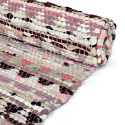 Tappeto di stracci \'Lindby\' - Multicolore/rosa