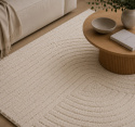 Tappeto Rya \'Wendy\' - Bianco
