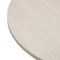 Tavolino \'Cr&eacute;me\' Rotondo 55 cm - Bianco pigmentato