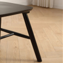 Sedia \'Elsa\' - Nera