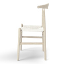 Sedia \'Alma\' - Bianco pigmentato