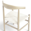 Sedia \'Alma\' - Bianco pigmentato