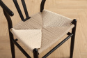 Sedia \'Alta\' - Nero/Beige