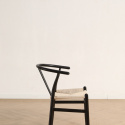 Sedia \'Alta\' - Nero/Beige