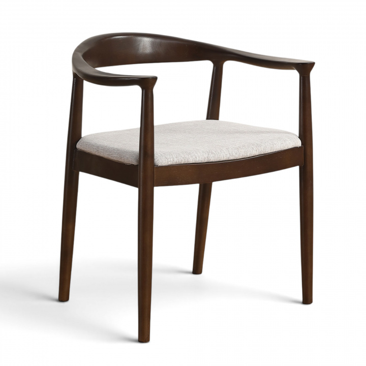 Sedia \'Ask\' - Noce/Grigio nel gruppo Mobili / Mobili per sedersi / Sedie presso Reforma (WS-8656-Walnut)