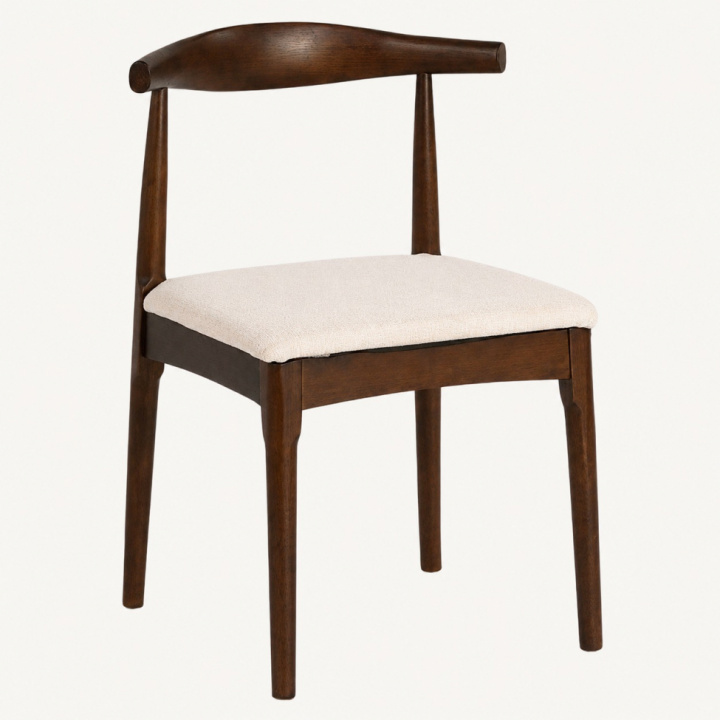 Sedia \'Fager\' - Noce/Beige nel gruppo Mobili / Mobili per sedersi / Sedie presso Reforma (WS-8662-beige)
