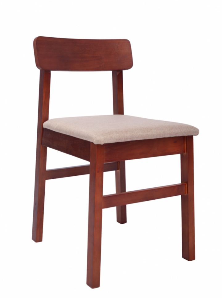 Sedia \'Ålesund\' - Noce/Beige nel gruppo Mobili / Mobili per sedersi / Sedie presso Reforma (WS-ND004-walnut-beige)