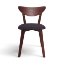 Sedia \'Sirdal\' - Noce/Grigio scuro