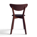 Sedia \'Sirdal\' - Noce/Grigio scuro