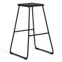 Sgabello \'Bor&aring;s\' - Marrone/Nero