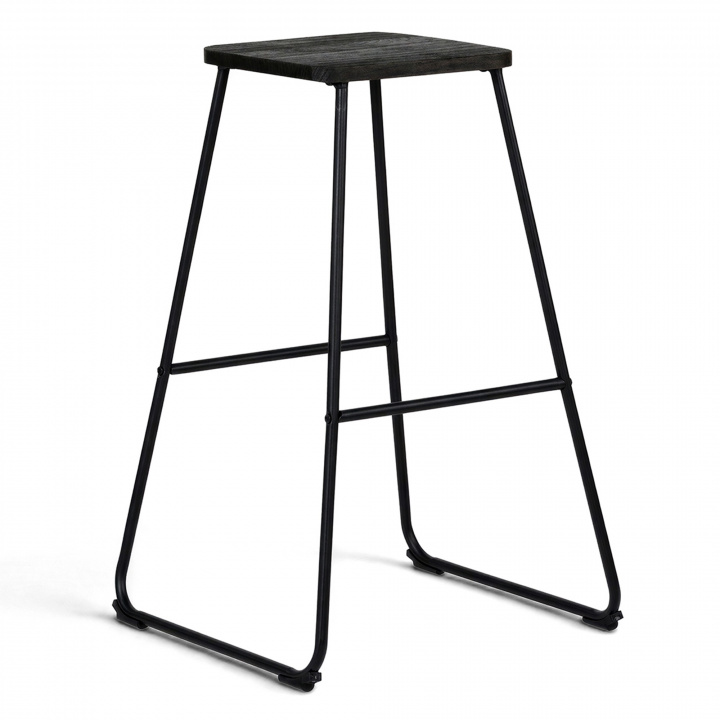 Sgabello \'Bor&aring;s\' - Marrone/Nero nel gruppo Mobili / Mobili per sedersi / Sgabelli da bar presso Reforma (WX-3061HW)