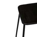 Sgabello \'Bor&aring;s\' - Marrone/Nero