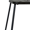 Panca \'Bor&aring;s\' - Marrone/Nero