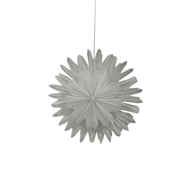 Stella dell\'Avvento \'Lucia\' 60cm - Bianco nel gruppo Illuminazione / Lampade / Illuminazione natalizia presso Reforma (ZGC-advent-white)