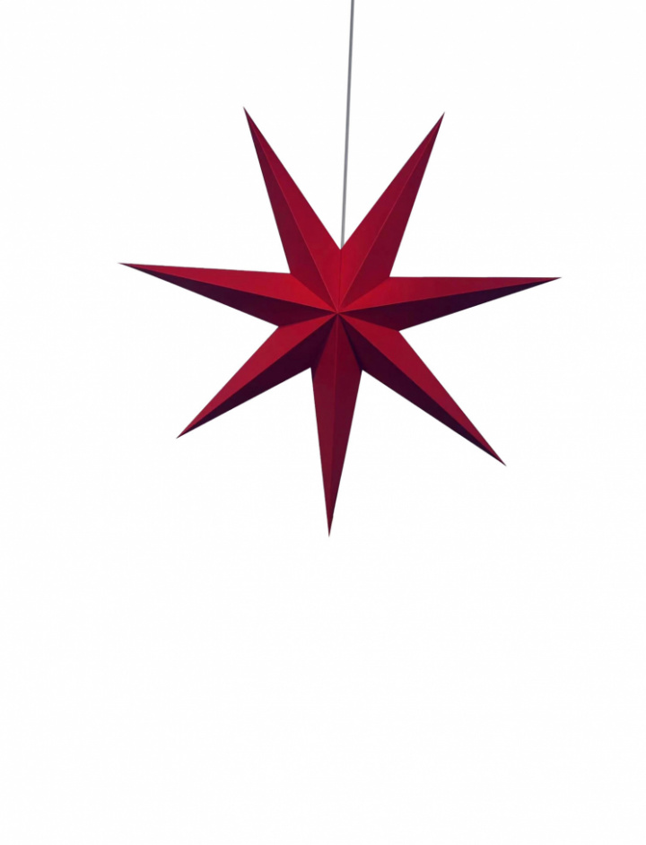 Stella dell\'Avvento \'Sally\' 100cm - Rossa nel gruppo Illuminazione / Lampade / Illuminazione natalizia presso Reforma (advent-star-red-5)