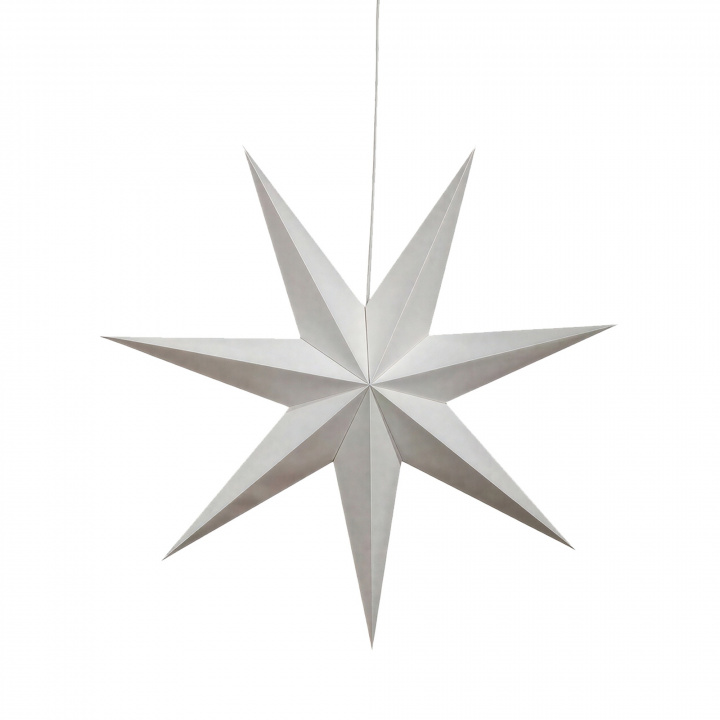 Stella dell\'Avvento \'Sally\' 60cm - Bianca nel gruppo Illuminazione / Lampade / Illuminazione natalizia presso Reforma (advent-star-white-2)