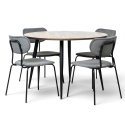 Gruppo di tavoli \'Runt Kungsholmen\' - 1 Tavolo & 4 Sedie
