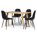 Gruppo pranzo \'Nordisk Forma\' - 1 Tavolo & 4 Sedie