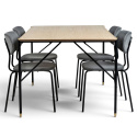 Gruppo pranzo \'Kungsholmen Hornstull\' - 1 Tavolo & 4 Sedie
