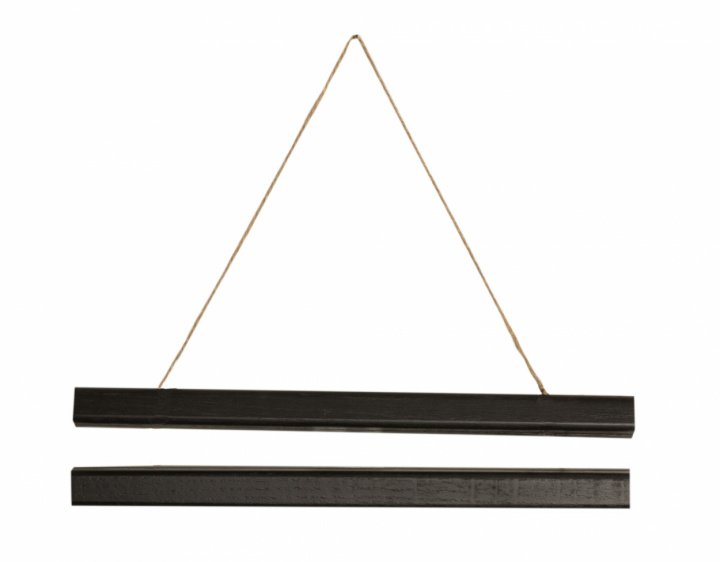 Supporto per poster 30cm - Nero nel gruppo Arredamento / Decorazione / Quadri e poster presso Reforma (posterhang-black-30)