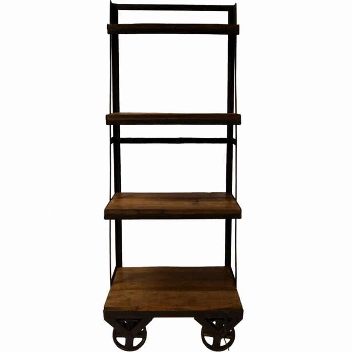 Libreria \'Rustica\' - Ferro/Legno nel gruppo Mobili / Mensole & stoccaggio / Librerie presso Reforma (sg07016)